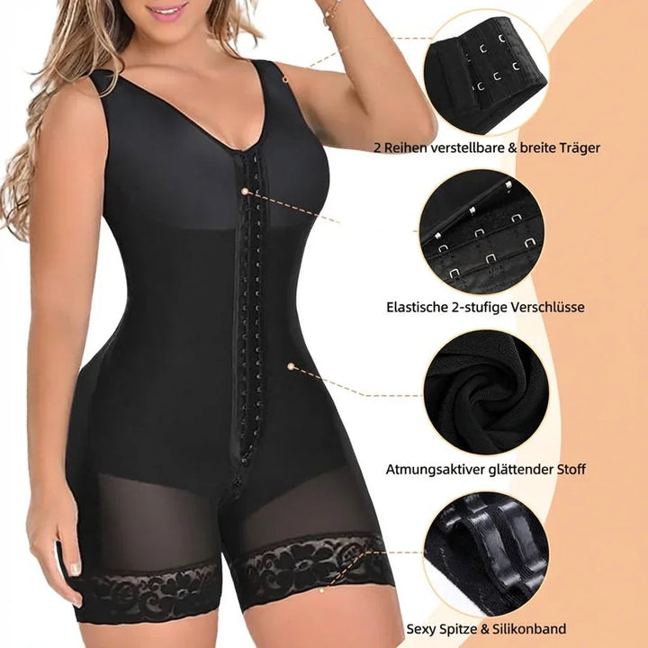Silhouette™ Body sculptant avec compression 360°, réglage frontal intelligent et bord antidérapant !