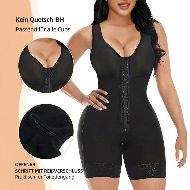 Silhouette™ Body sculptant avec compression 360°, réglage frontal intelligent et bord antidérapant !