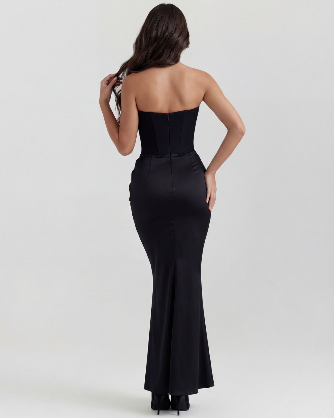 Michelle | Robe de Soirée Satinée Glamoureuse pour Femmes