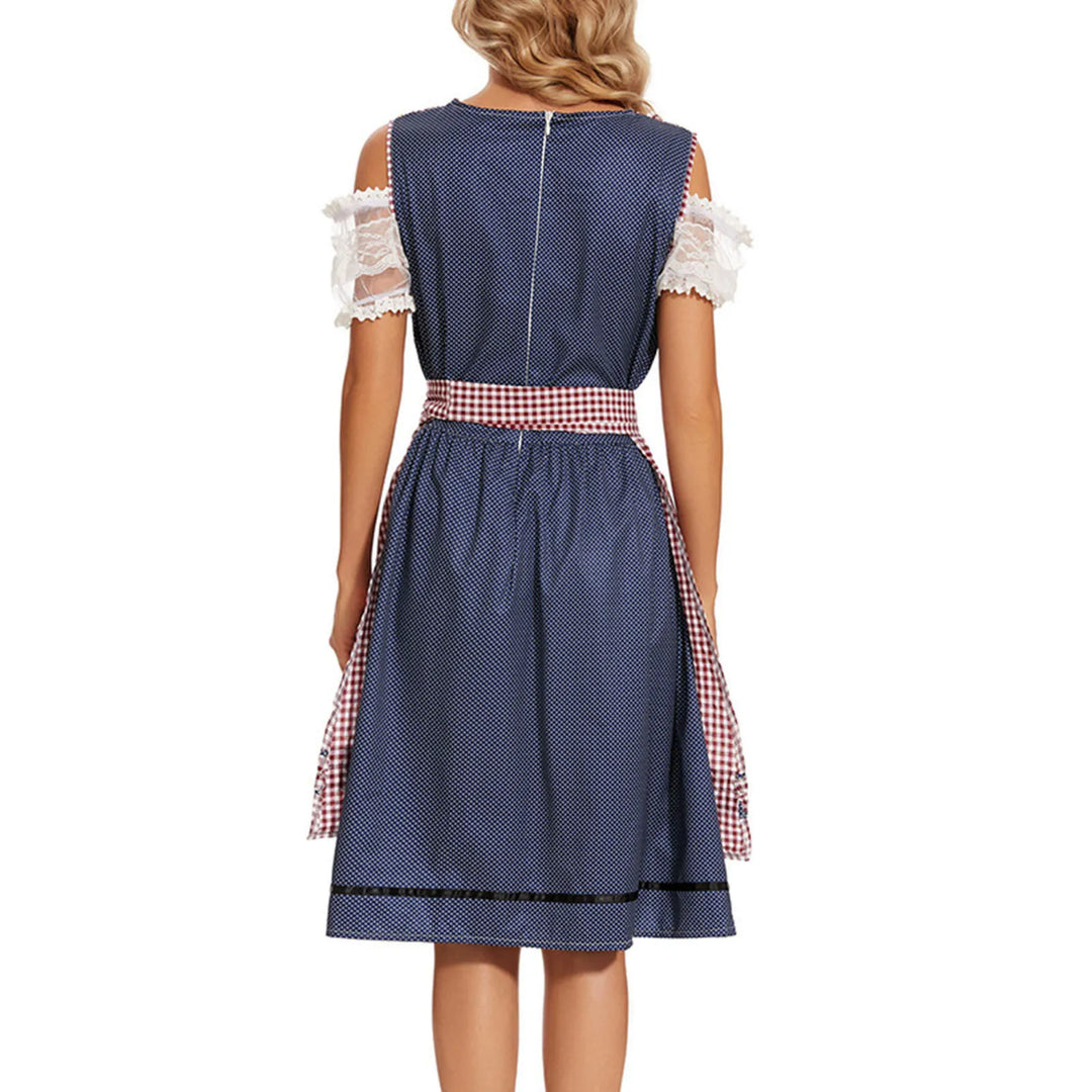 Robe Dirndl Traditionnelle Allemande pour Femmes de l'Oktoberfest