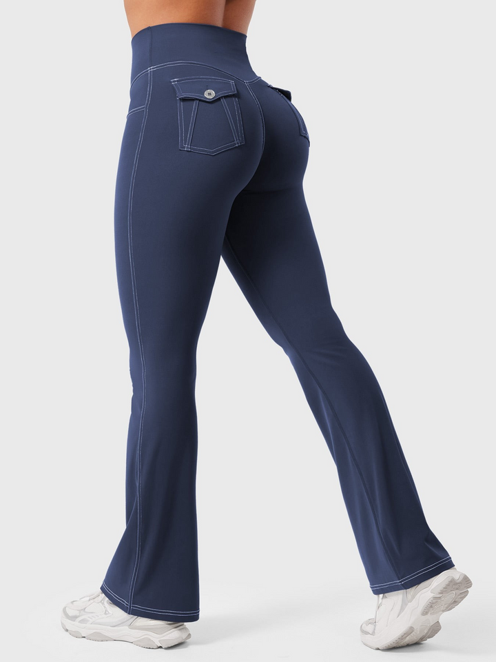 Vexaro | Leggings évasés flexibles pour femmes été