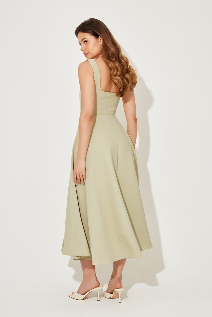 Amelia | Robe midi intemporelle et fluide