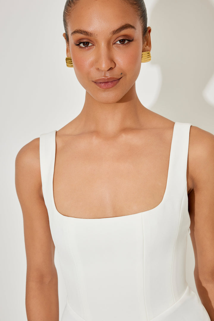 Amelia | Robe midi intemporelle et fluide