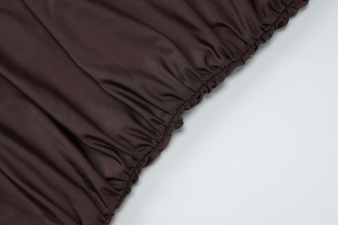 Robe de Soirée Mini Drapée pour Femmes