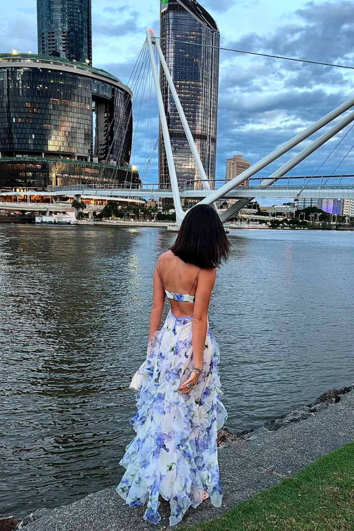 Maisie - Robe Maxi à Fleurs