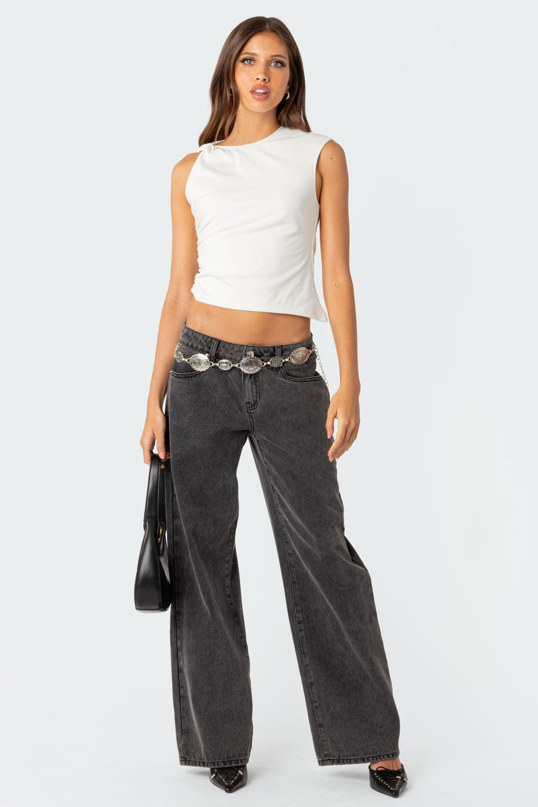 Paula | Jean bas moderne pour femmes au style rétro