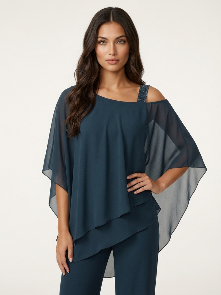 Ensemble Élégant en Chiffon pour Femmes - Elena
