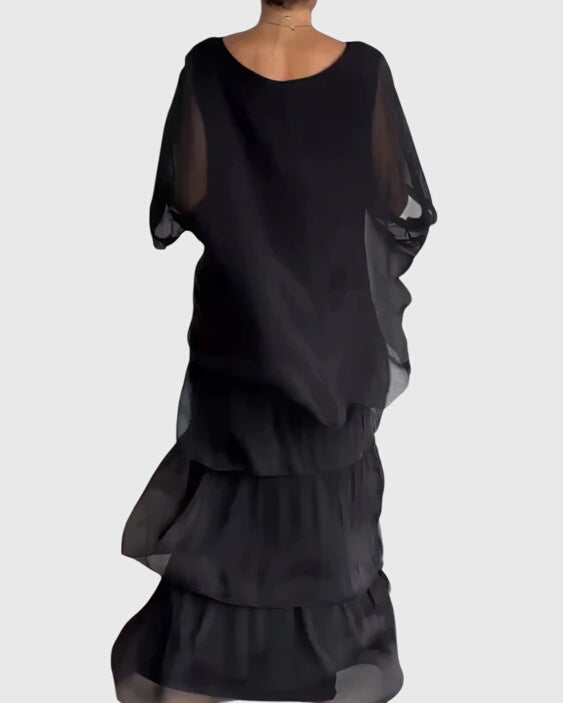 Robe Maxi Élégante pour Femmes | Robe d'Été Fluide pour Occasions Spéciales