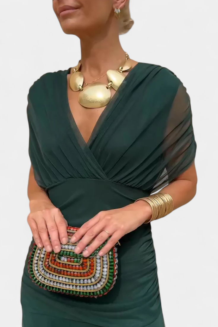 Robe de Soirée Longue Élegante Sans Épaules pour Femmes – Élégance Intemporelle pour Occasions Spéciales