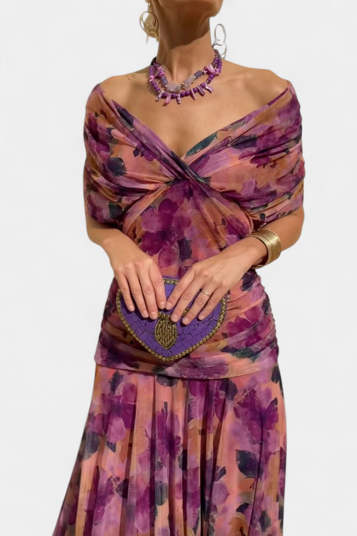 Robe de Soirée Longue Élegante Sans Épaules pour Femmes – Élégance Intemporelle pour Occasions Spéciales