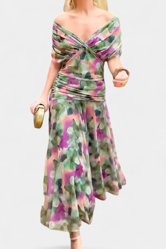 Robe de Soirée Longue Élegante Sans Épaules pour Femmes – Élégance Intemporelle pour Occasions Spéciales