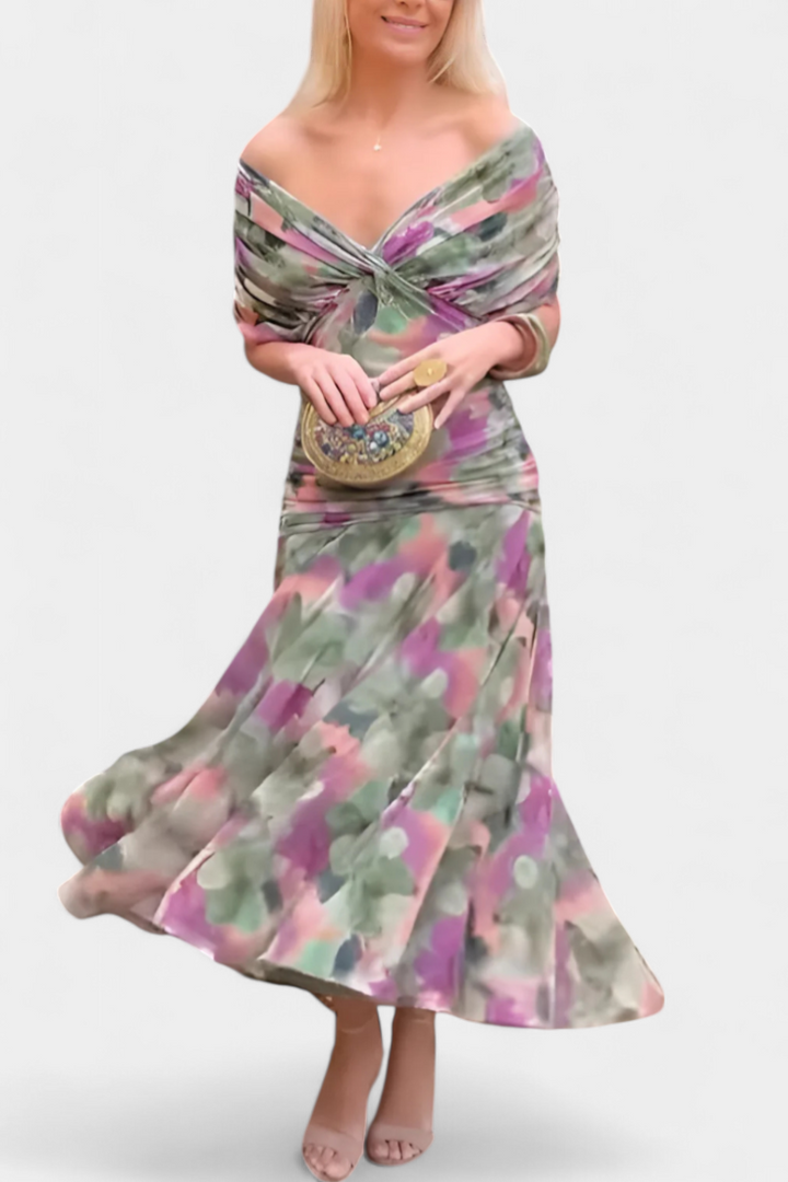 Robe de Soirée Longue Élegante Sans Épaules pour Femmes – Élégance Intemporelle pour Occasions Spéciales