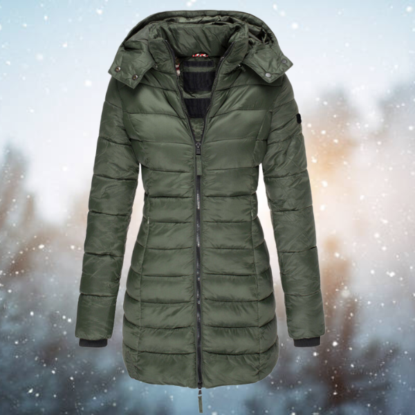Veste d'hiver pour femmes extra chaude et matelassée