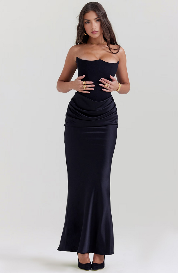 Laure | Robe maxi sans manches