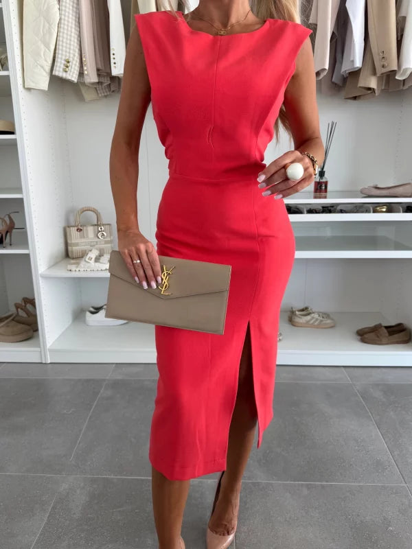 Estela | Élégant Midi Robe