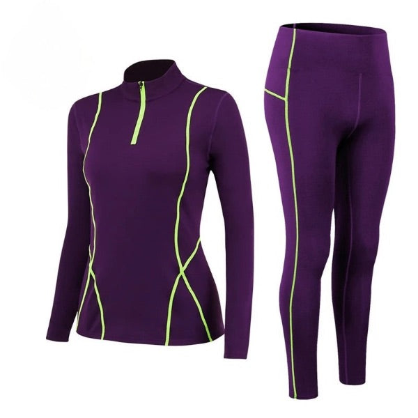 Veltara | Ensemble de sous-vêtements thermiques confortables pour l'hiver pour femmes