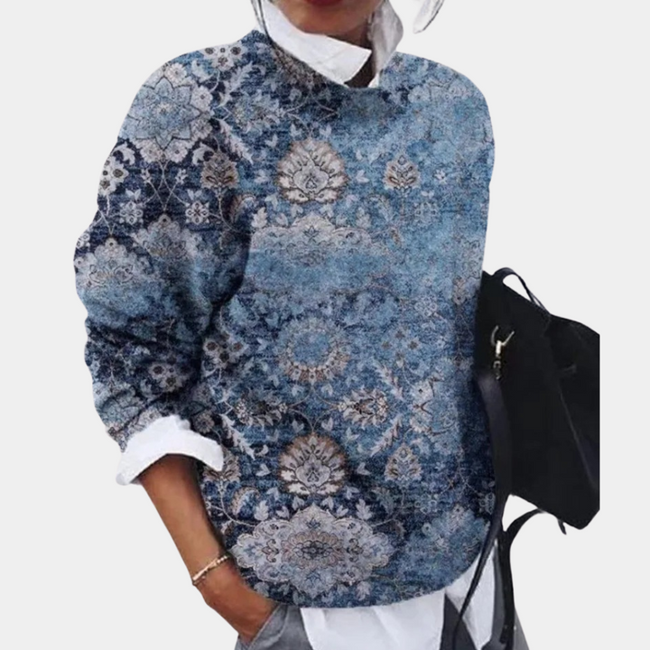 Pull en tricot à col rond pour femmes | Décontracté