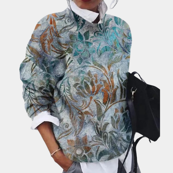 Pull en tricot à col rond pour femmes | Décontracté