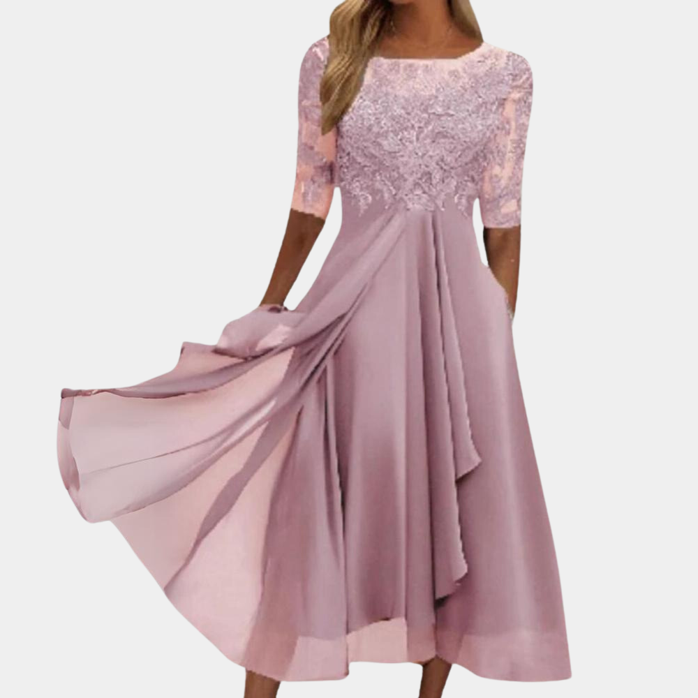 Bella - Robe midi élégante et aérienne pour femmes