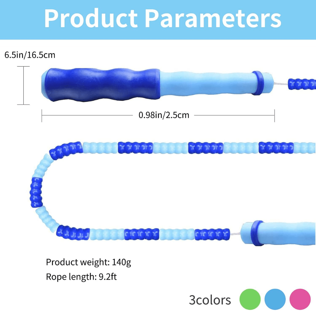 FlexiBead Corde à sauter – Durable et ajustable