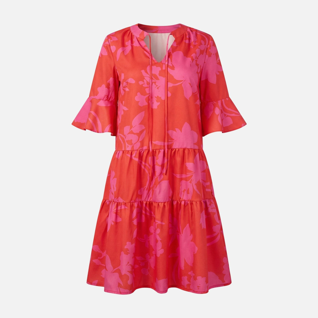 Waltraud | Robe Midi Fluide pour Femmes à Imprimé Léopard – Robe Midi Leo