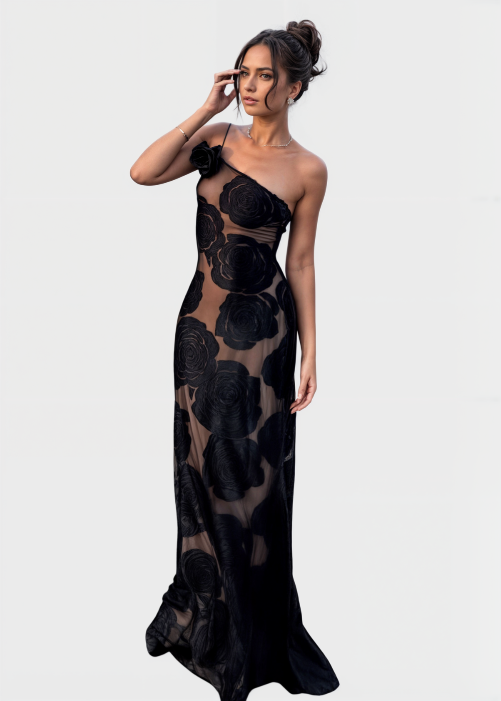 Faith | Robe Maxi Fleur de Rose