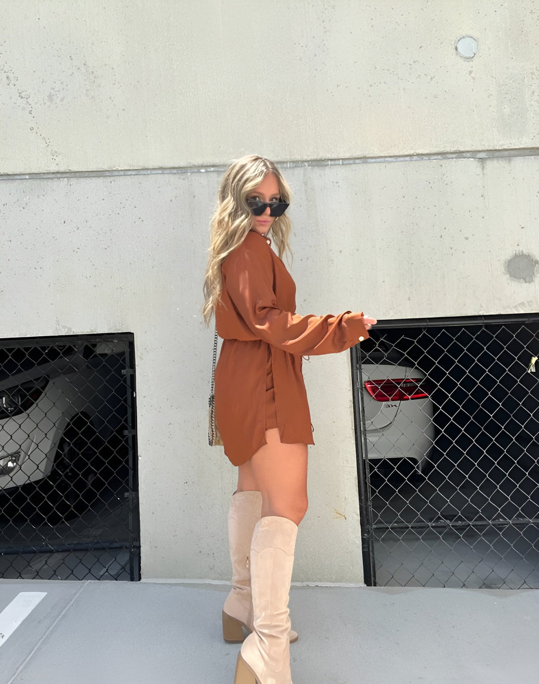 Amelie | Robe Jumpsuit Satin Chic