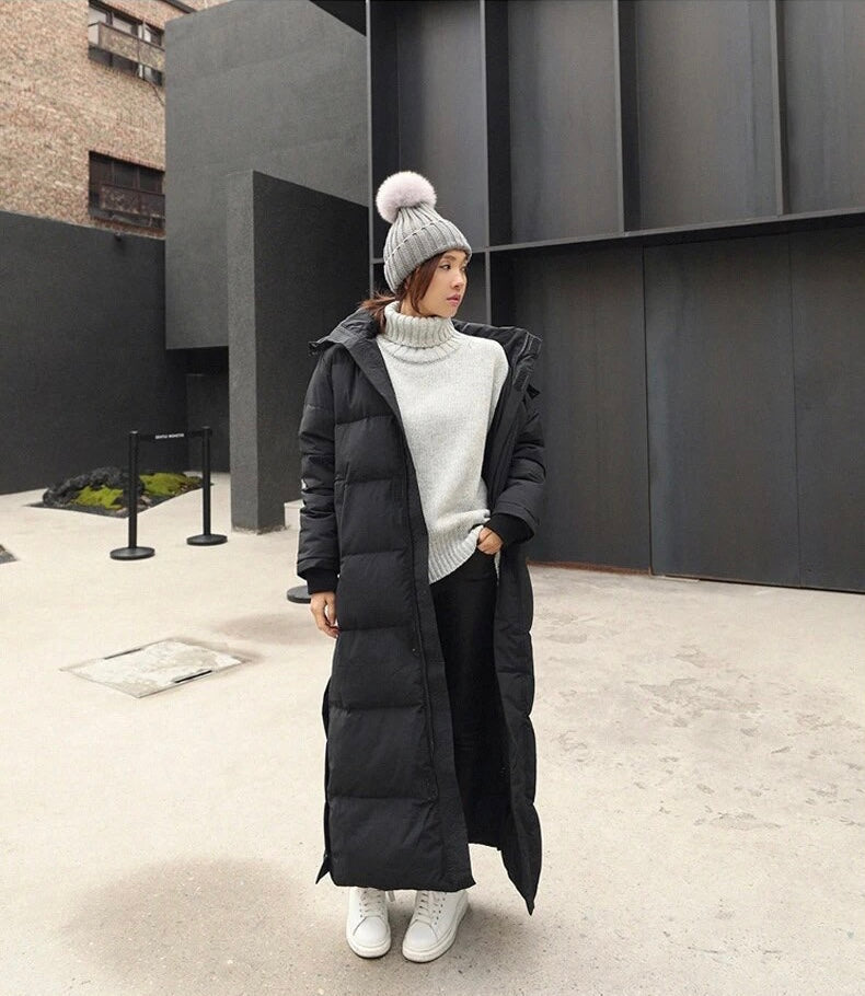 Manteau luxueux surdimensionné et stylé pour femmes