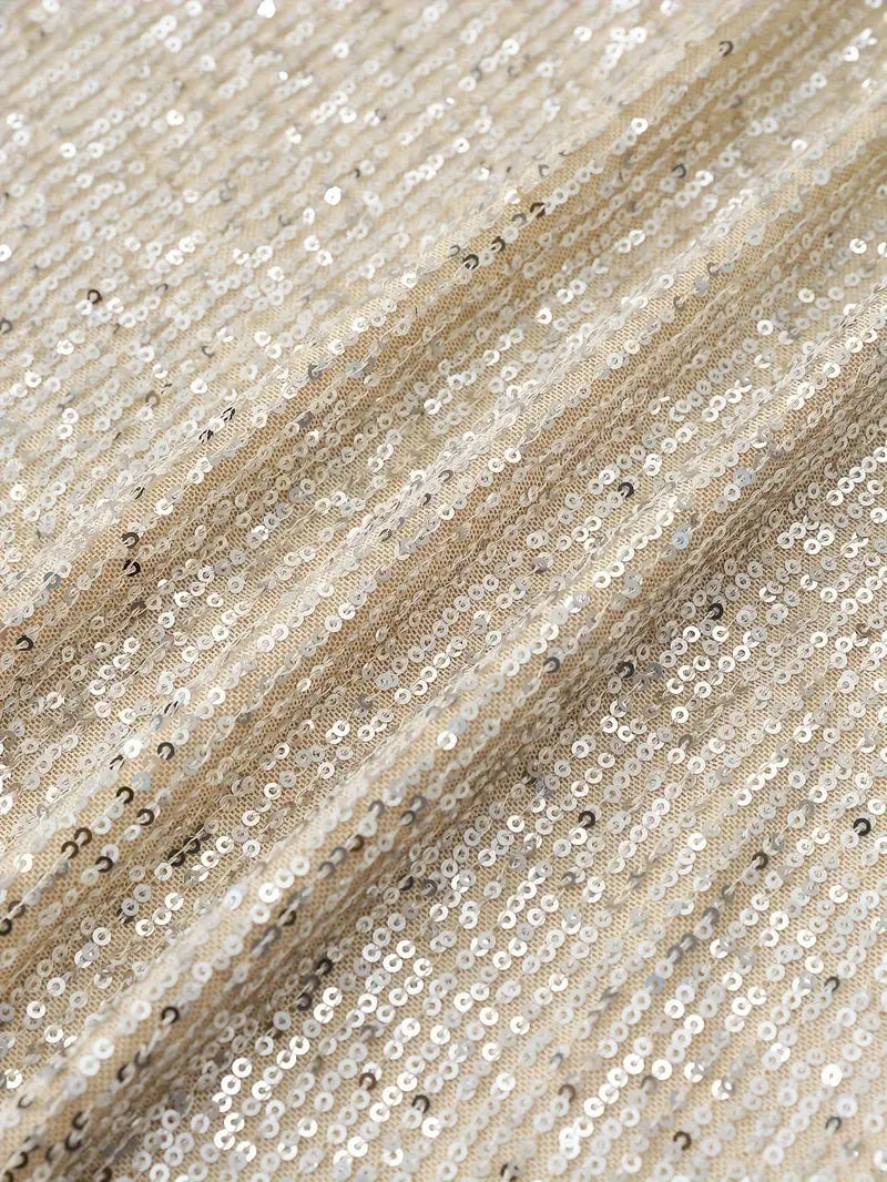 Marina | Robe Mini Brillante à Bretelles