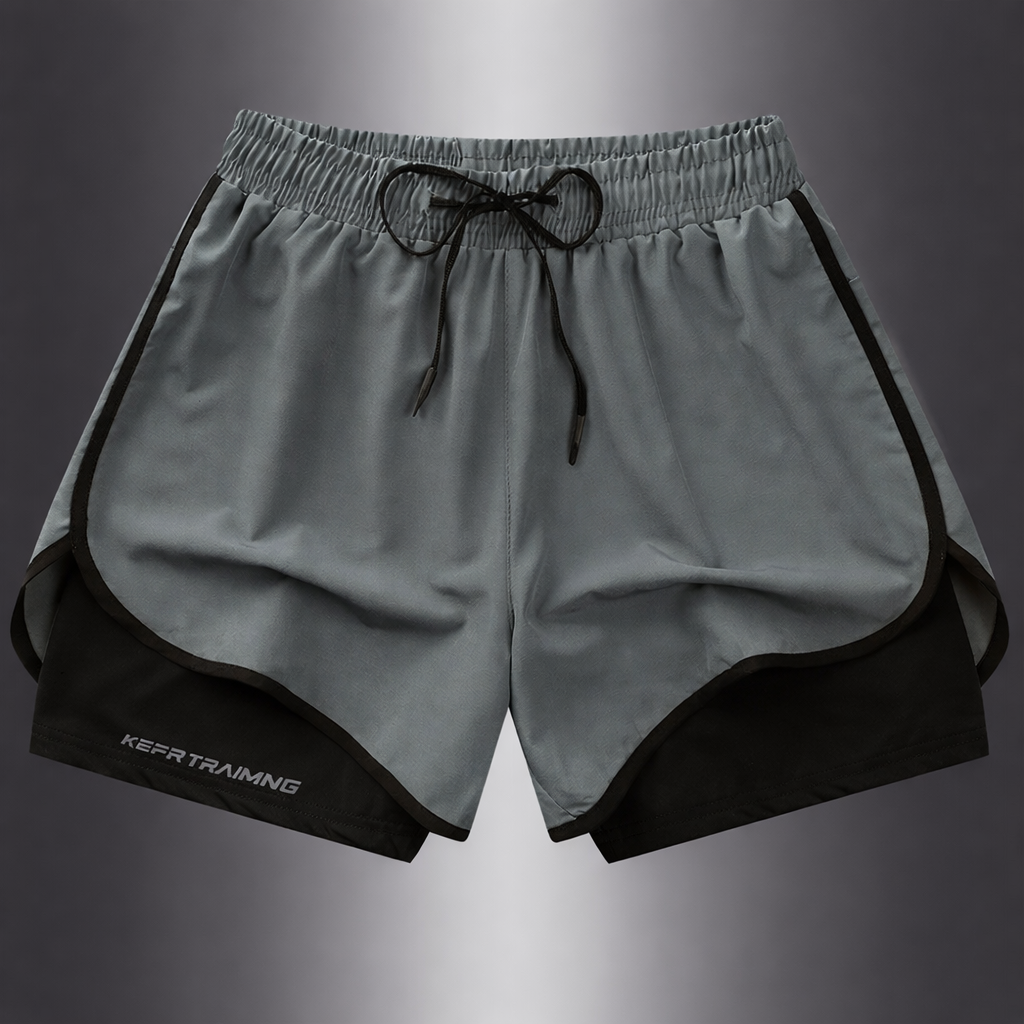 Shorts de sport géométriques pour femmes – Stylés et respirants pour le fitness et la course