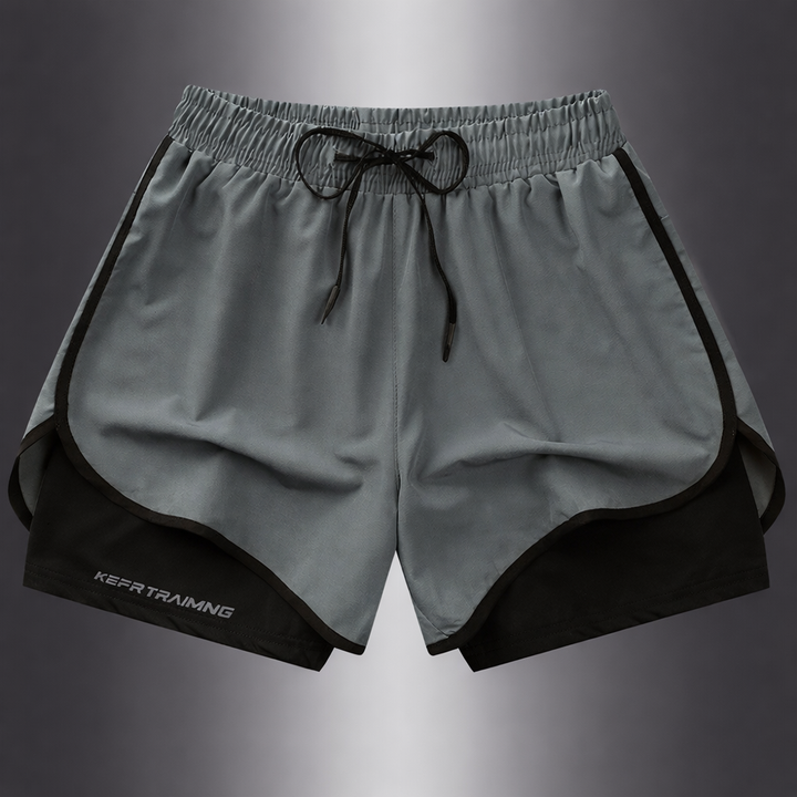 Shorts de sport géométriques pour femmes – Stylés et respirants pour le fitness et la course