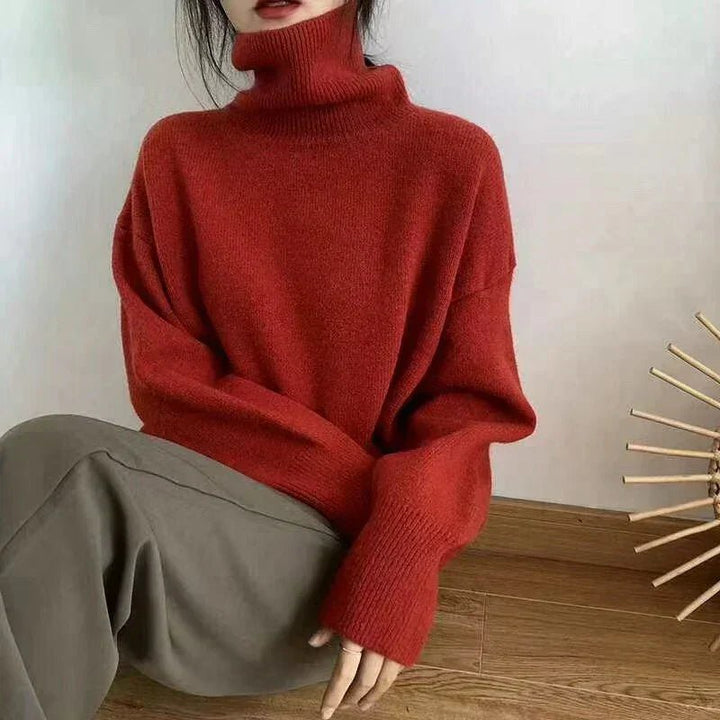 Nina | Pull à col roulé tendance pour femmes