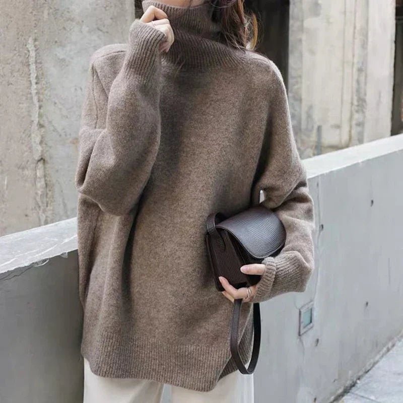 Nina | Pull à col roulé tendance pour femmes