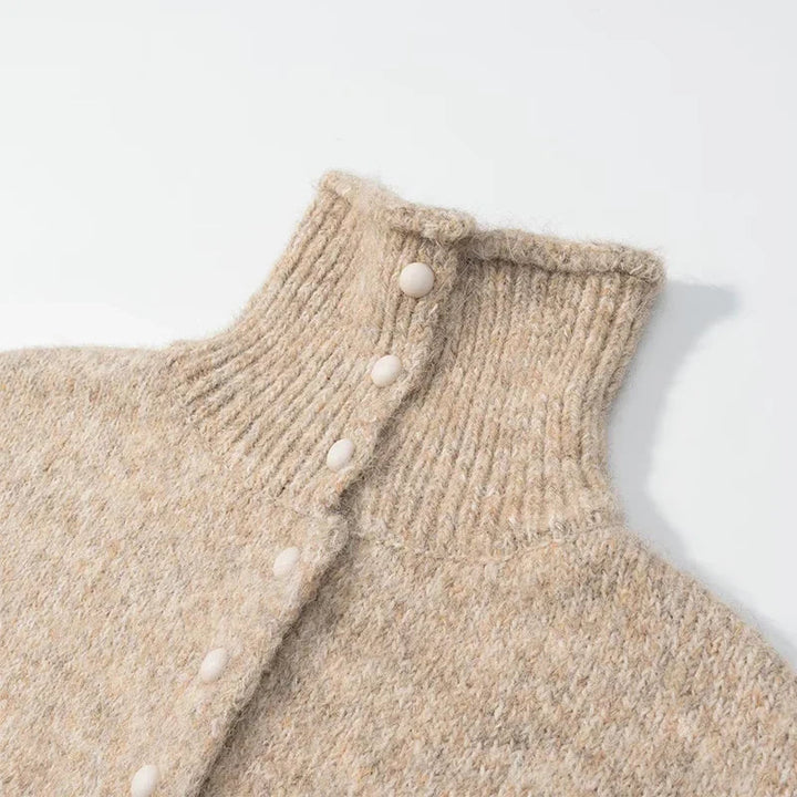 Theresa | Cardigan en tricot doux pour femmes, coupe moderne