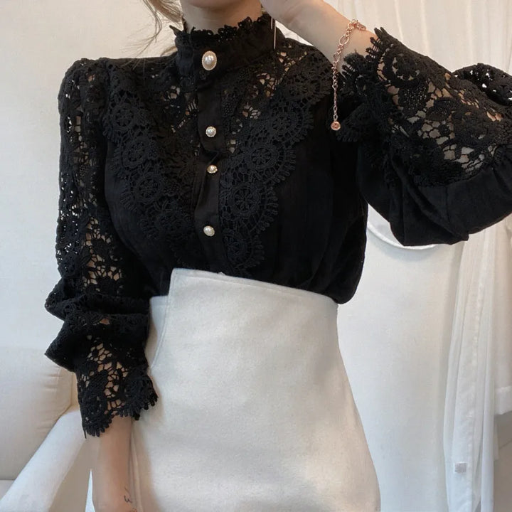 Isabella - Blouse en dentelle élégante