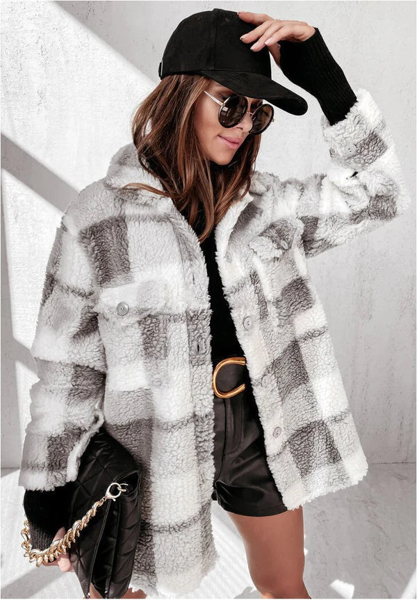 Veste confortable d'automne et d'hiver pour femmes