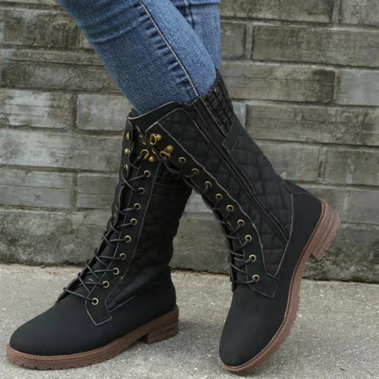 Bottes d'hiver élégantes, chaudes et antidérapantes pour femmes