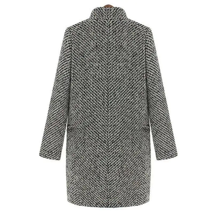 Manteau à chevrons élégant, moderne et flatteur pour femmes