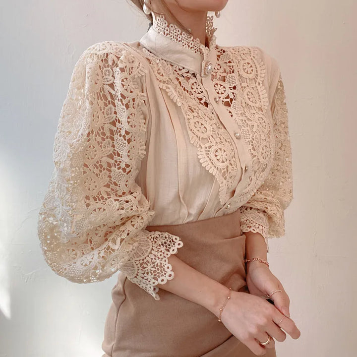 Isabella - Blouse en dentelle élégante