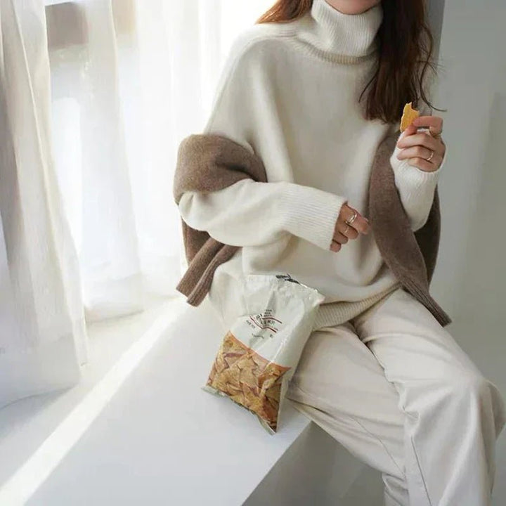 Nina | Pull à col roulé tendance pour femmes