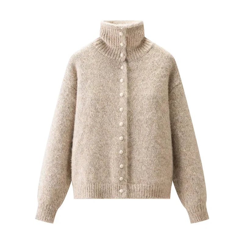 Theresa | Cardigan en tricot doux pour femmes, coupe moderne