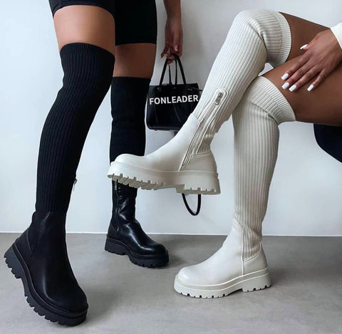 Bottes cuissardes pour femmes
