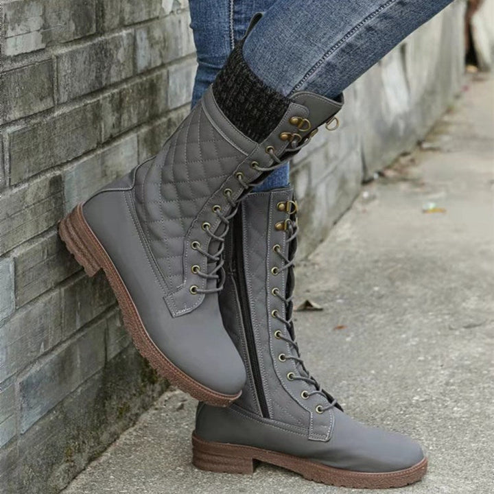 Bottes d'hiver élégantes, chaudes et antidérapantes pour femmes
