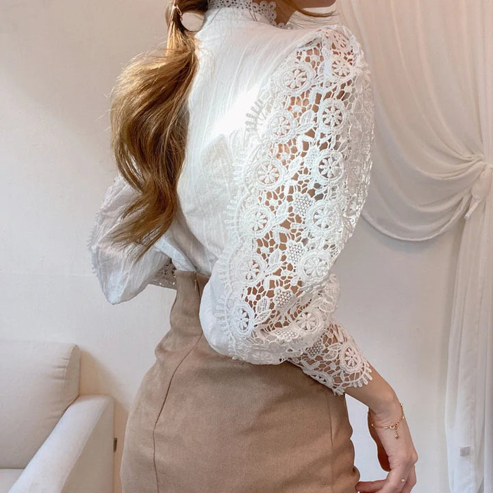 Isabella - Blouse en dentelle élégante