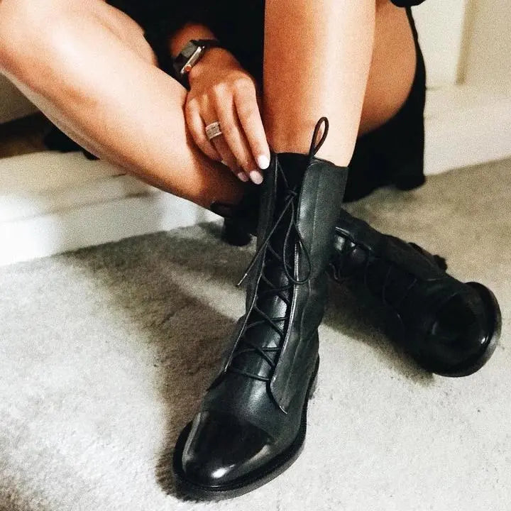 Bottes Hilda avec talon premium pour femmes