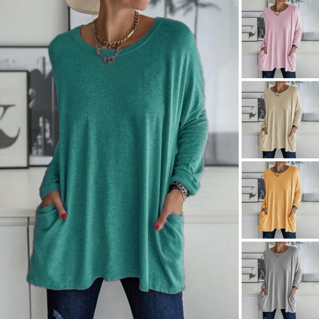 Katrin | Tunique avec poches avant blouse
