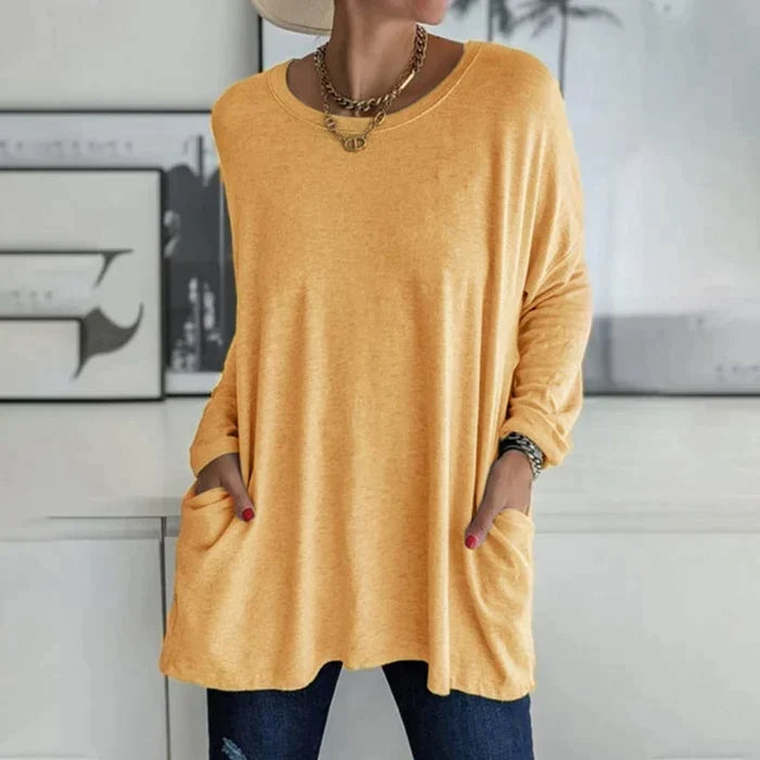 Katrin | Tunique avec poches avant blouse