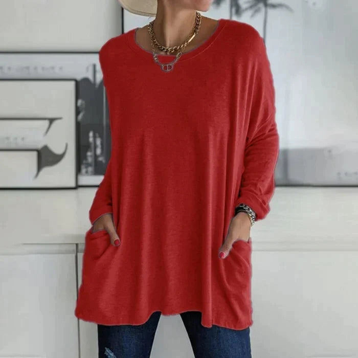 Katrin | Tunique avec poches avant blouse