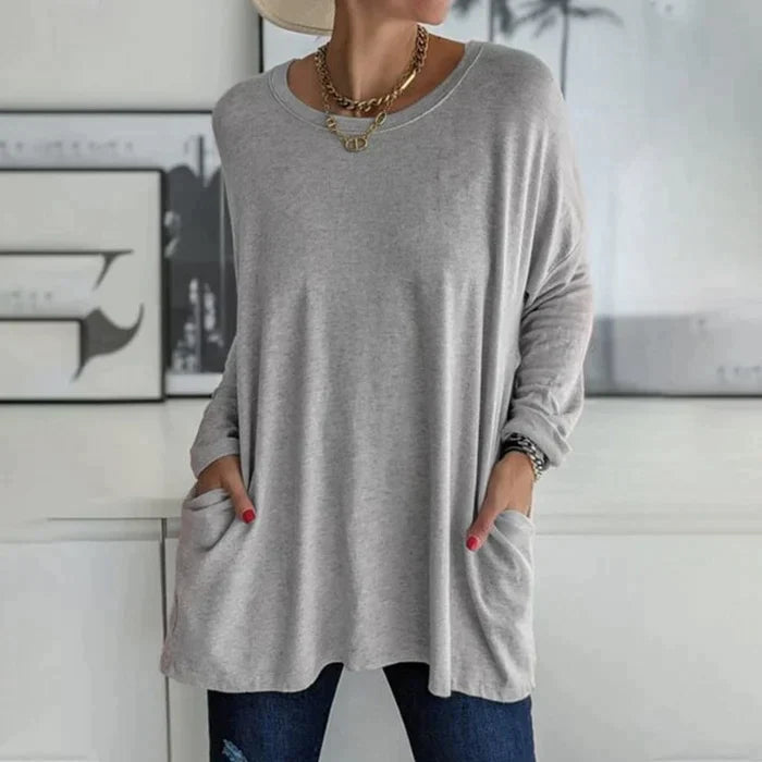 Katrin | Tunique avec poches avant blouse