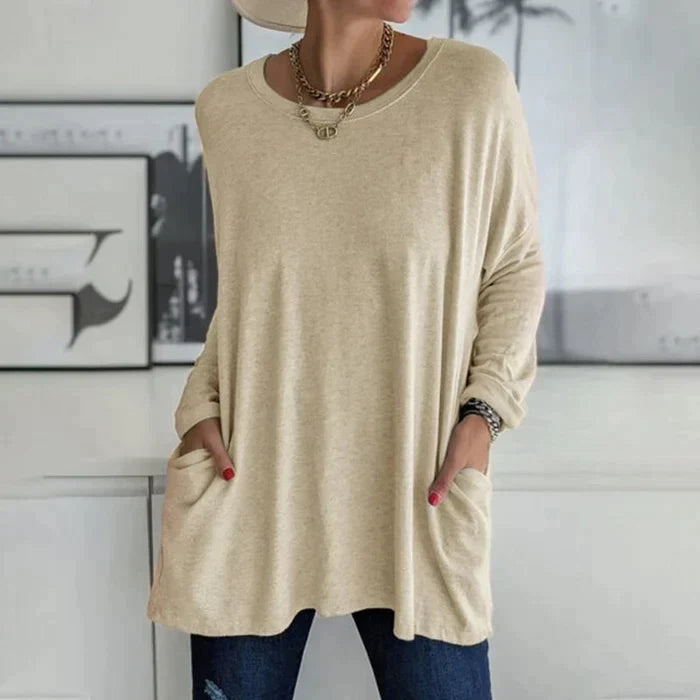 Katrin | Tunique avec poches avant blouse